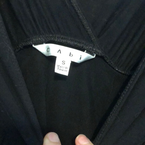 Cabi 108 Monroe V neck black ruched dress Small - Picture 5 of 8